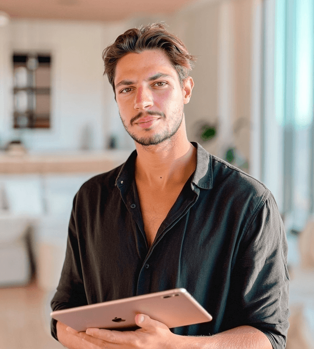Florent en réunion client